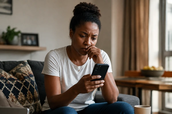 Person feeling pressured to please others and struggling to say no